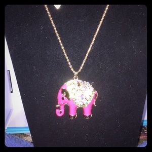 🐘Neon Elephant Necklace🐘